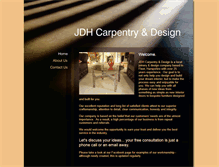 Tablet Screenshot of jdhcarpentryanddesign.co.uk